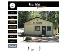 Tablet Screenshot of grassvalleyprinters.com